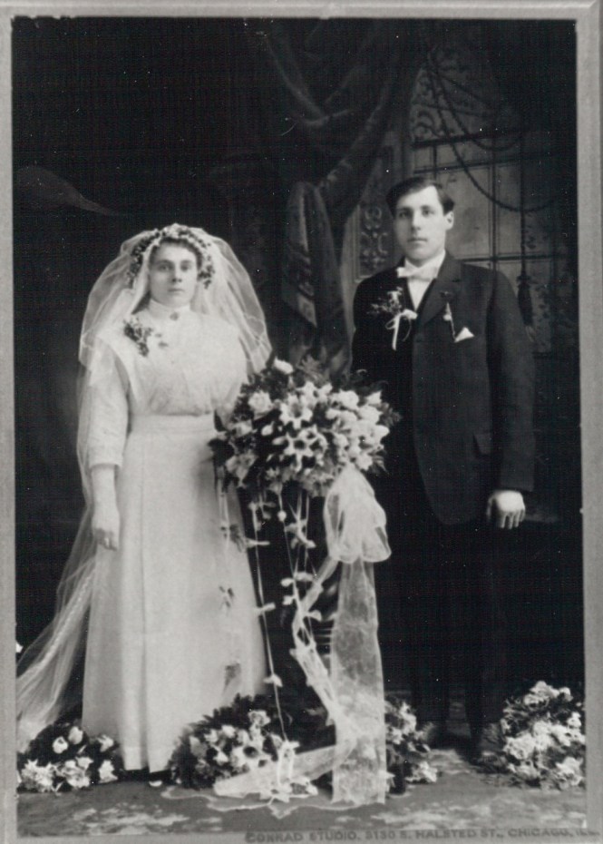 my grandmother's wedding picture