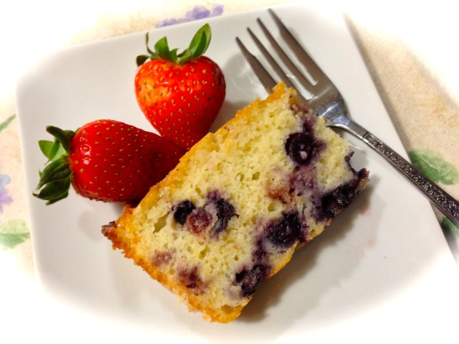 Lemon Blueberry Yogurt Loaf