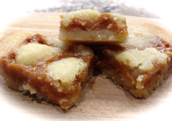 Salted Caramel Butter Bars