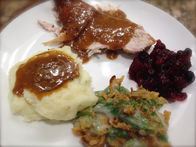 Turkey and all the trimmings...