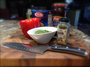 Pesto Orzo Roasted Red Pepper Ingredients
