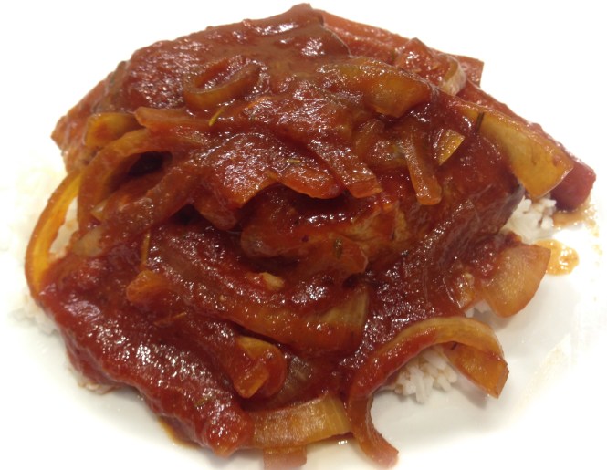 Serving suggestion: Over Rice