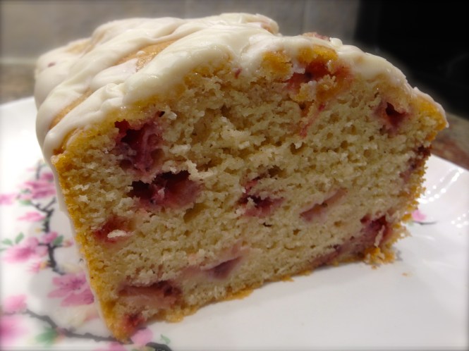 Glazed Strawberry Bread