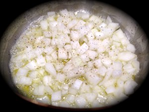 Sautee Onions In Butter And Olive Oil