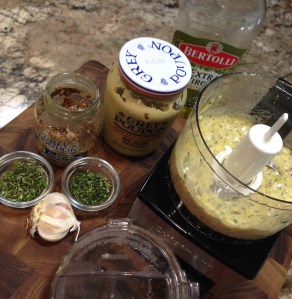 Herb Mustard Glaze Ingredients