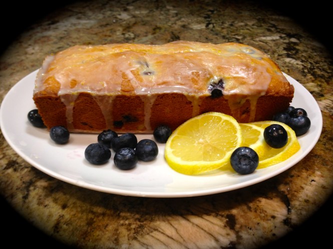 Lemon Blueberry Pound Cake