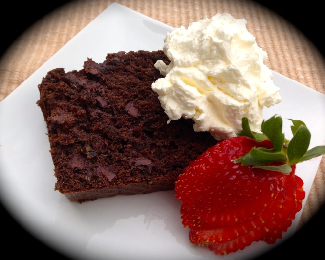 Serving suggestion: with strawberries and a dollop of whipped cream...