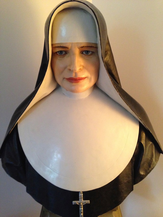 Mother Maria's death mask...