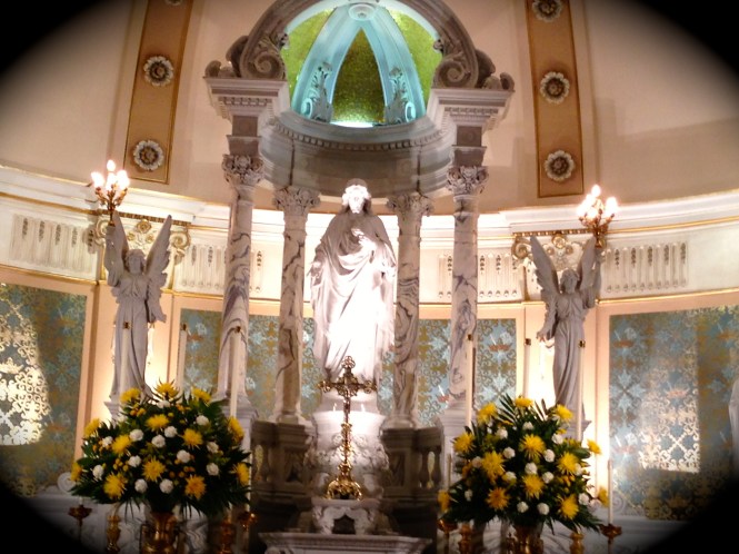 The current chapel...