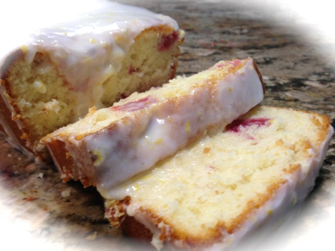Lemon Raspberry Loaf Cake