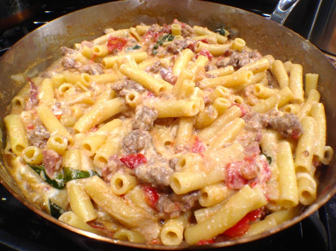 Ready to pour into the casserole...