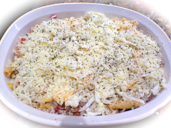 Ready to pop into the oven...