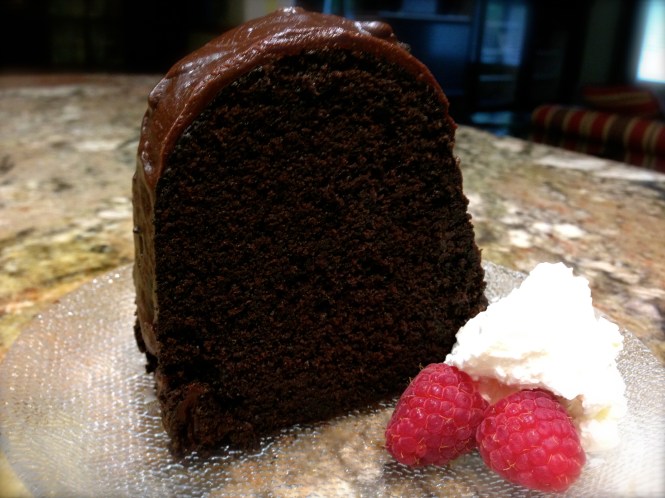 Chocolate Chocolate Chip Bundt Cake...