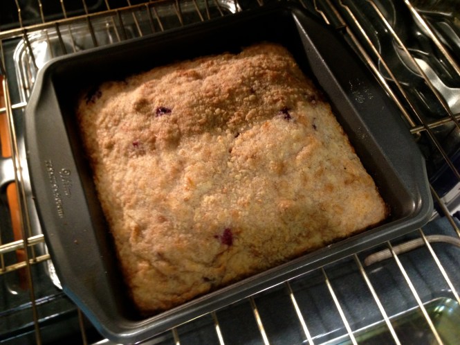 Coming out of the oven...