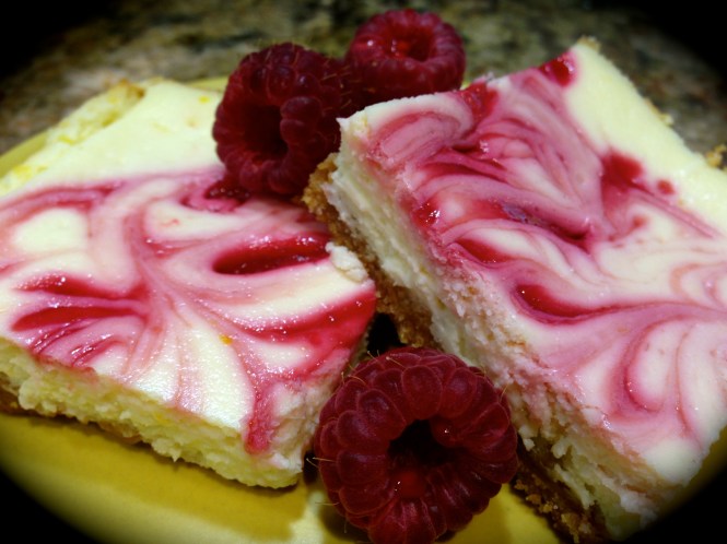 Lemon Raspberry Cheesecake Bars