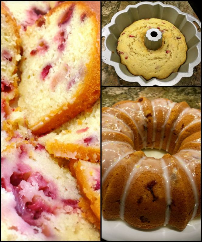 Fresh Strawberry Yogurt Cake