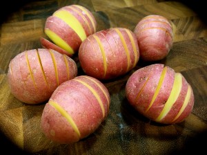 Sliced New Potatoes