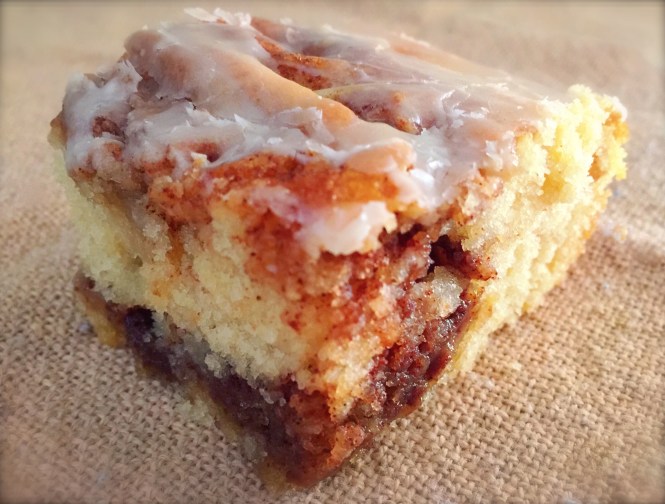 Cinnamon Roll Cake