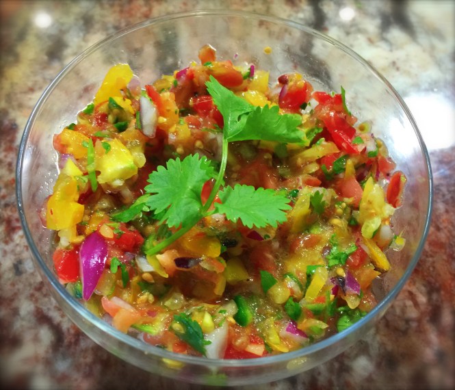 Tri-Tomato Salsa