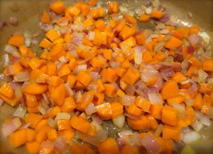 Carrots and onions