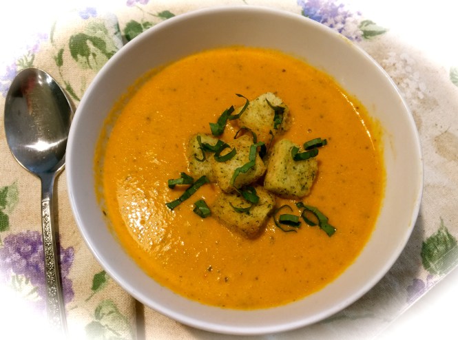 Creamy Garden Tomato Soup