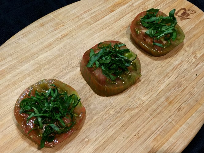 Top Each Slice With Herbs