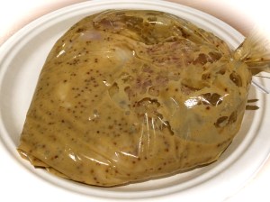 Marinate chicken in a sealable bag