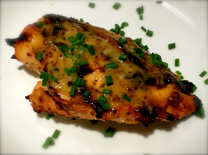 Grilled Honey Mustard Chicken...