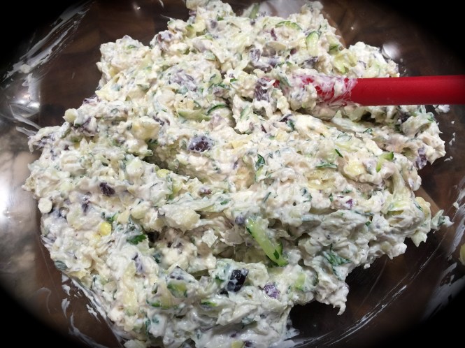 zucchini artichoke olive dip