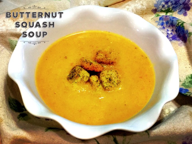 Butternut Squash Soup