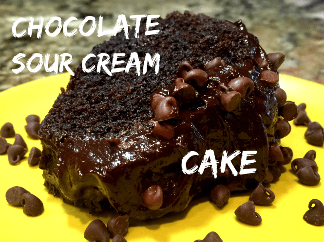 Chocolate Sour Cream Cake