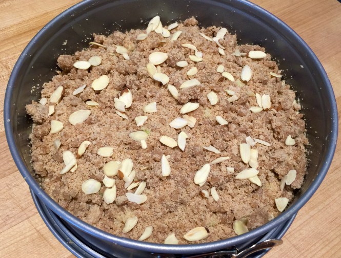 Ready to go into the oven