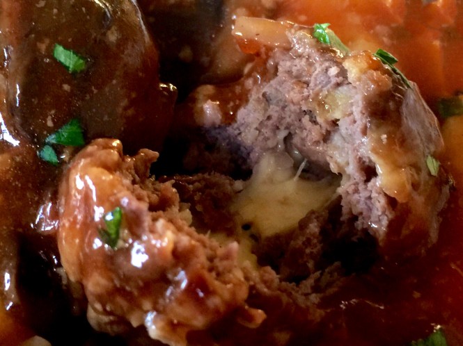 Meatballs With A Surprise Inside
