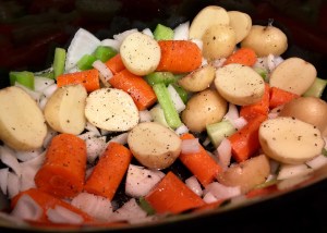 Slow Cooker Chicken Stes