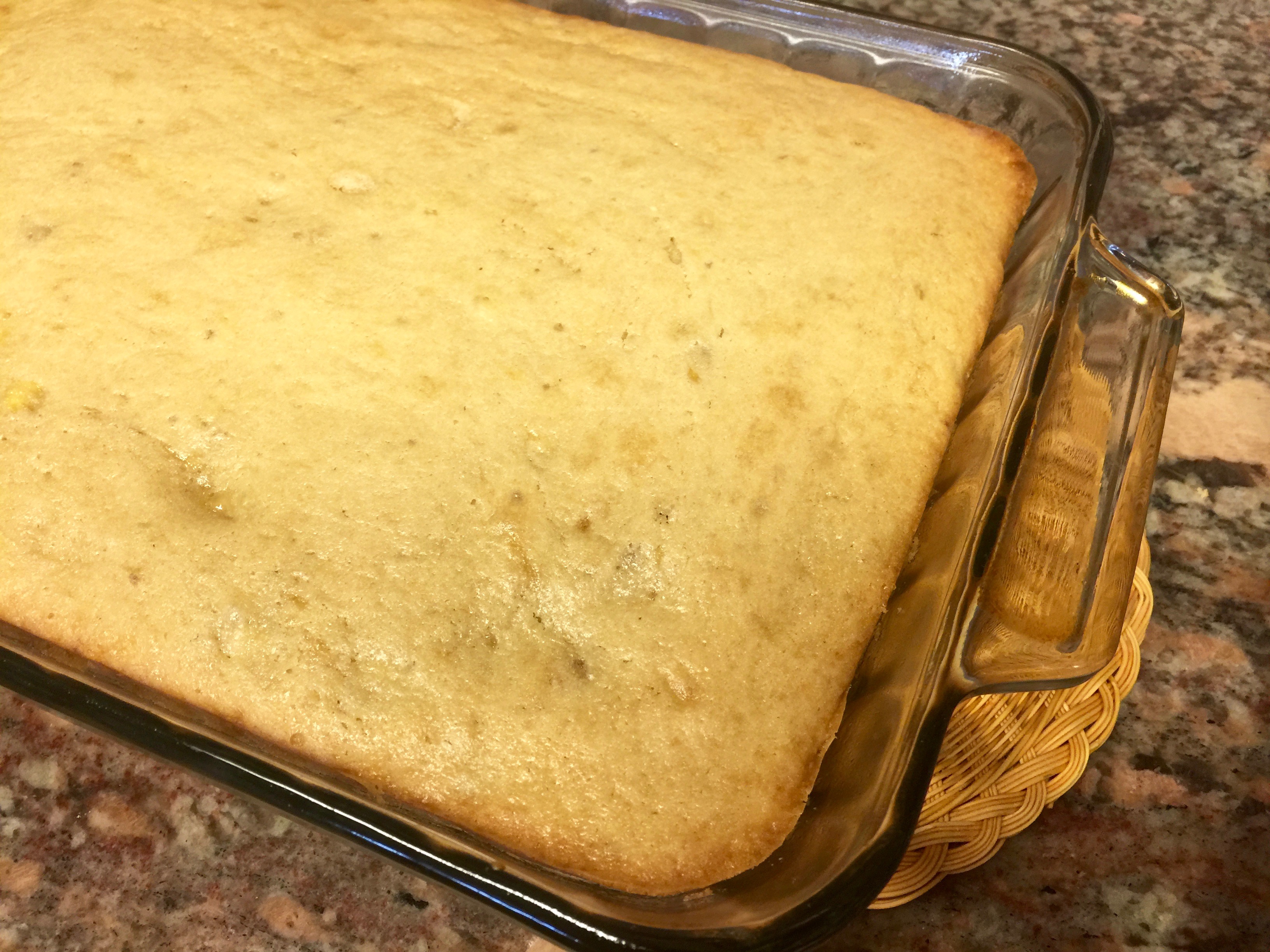 completely cooked cake