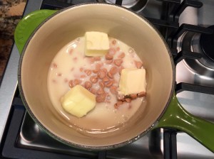 ingredients for peanut butter mixture