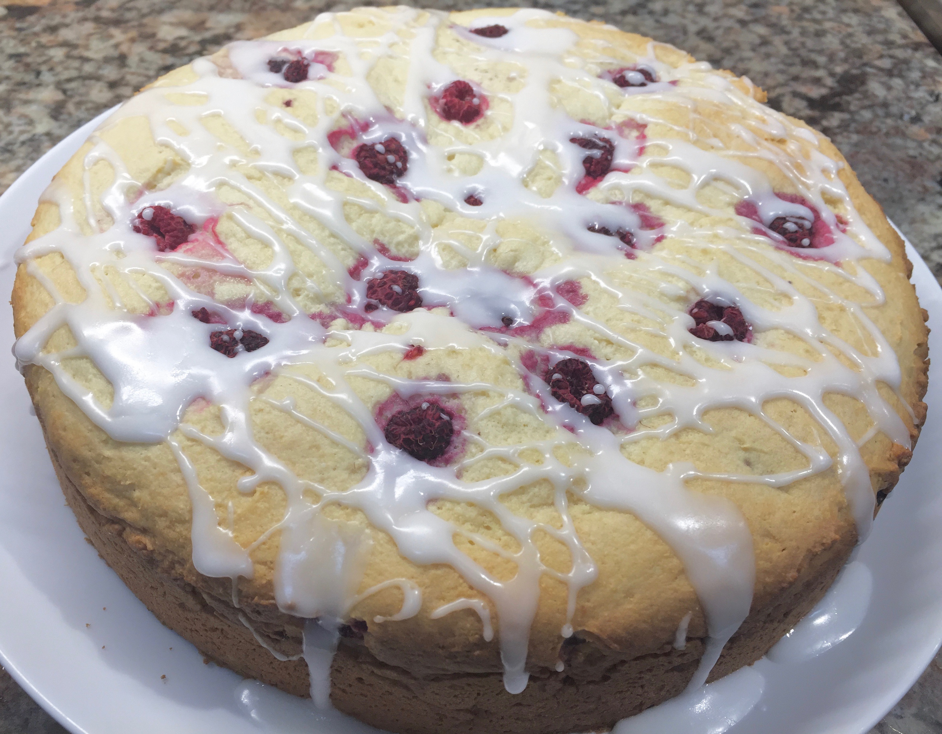 Rasberry Cheese Coffee Cake