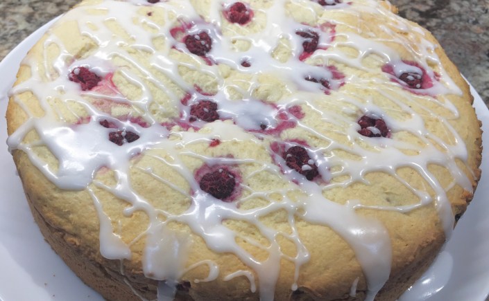 Rasberry Cheese Coffee Cake