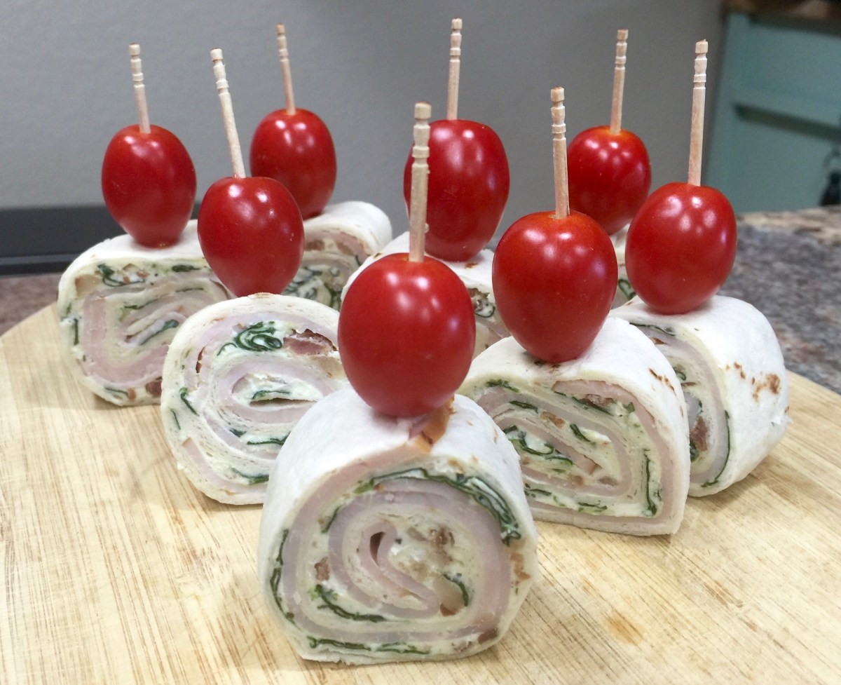 Bacon Turkey Ranch Pinwheels… – You Betcha Can Make This!
